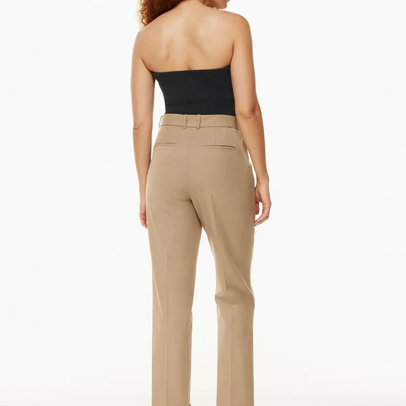Aritzia babaton command pant size 0 in gold camel NWT - Picture 8 of 8